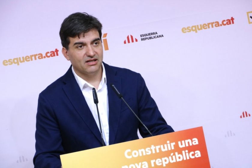  El portaveu nacional d'Esquerra Republicana, Sergi Sabrià 