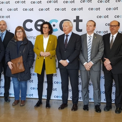 Rovira es reuneix amb la patronal CECOT i destaca l'objectiu compartit de recuperar el Govern i invertir en les necessitats socials del país