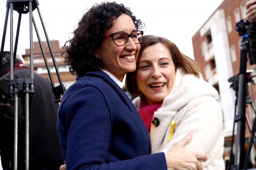  Marta Rovira i Carme Forcadell 