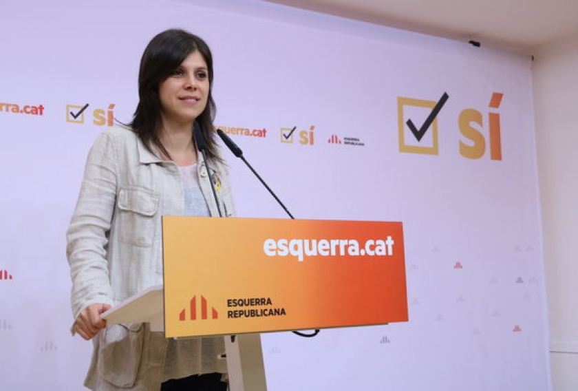  La portaveu nacional d'Esquerra Republicana, Marta Vilalta 