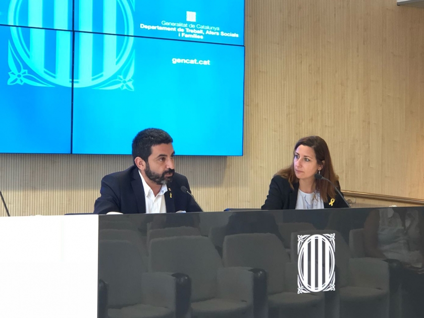   Chakir El Homrani anuncia 10,5 milions d’euros addicionals i la creació de 418 noves places per atendre als joves migrats  