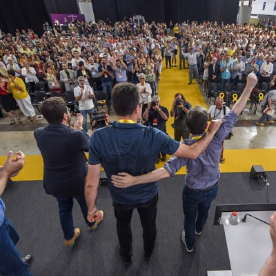 Aragonès: “Ens posem a disposició del país amb una escarpa i un martell per obrir la finestra d’oportunitat per construir la República'