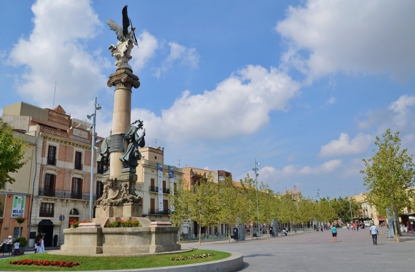  La Rambla de Sant Francesc, a Vilafranca del Penedès / Maria Rosa Ferré 