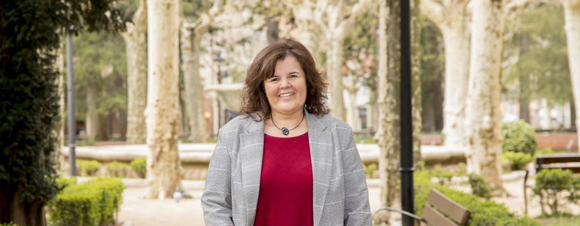  La nova candidata republicana, Anna Barnadas, a Olot / ERC Olot 