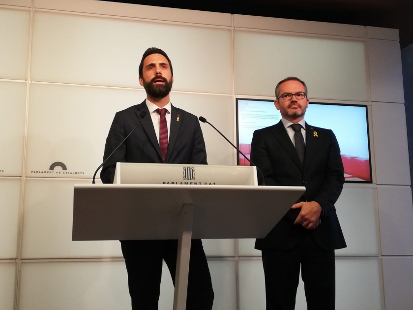   Acord per defensar els drets dels diputats que vol suspendre Llarena   