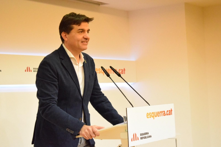  El vicesecretari general d'Imatge i Comunicació d'Esquerra Republicana, Sergi Sabrià 
