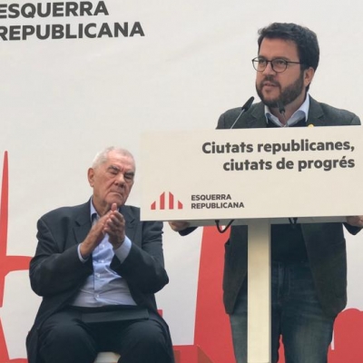 Pere Aragonès: “Es pensen que ens aturaran amb una denúncia? Aquest país no l’atura ningú!”