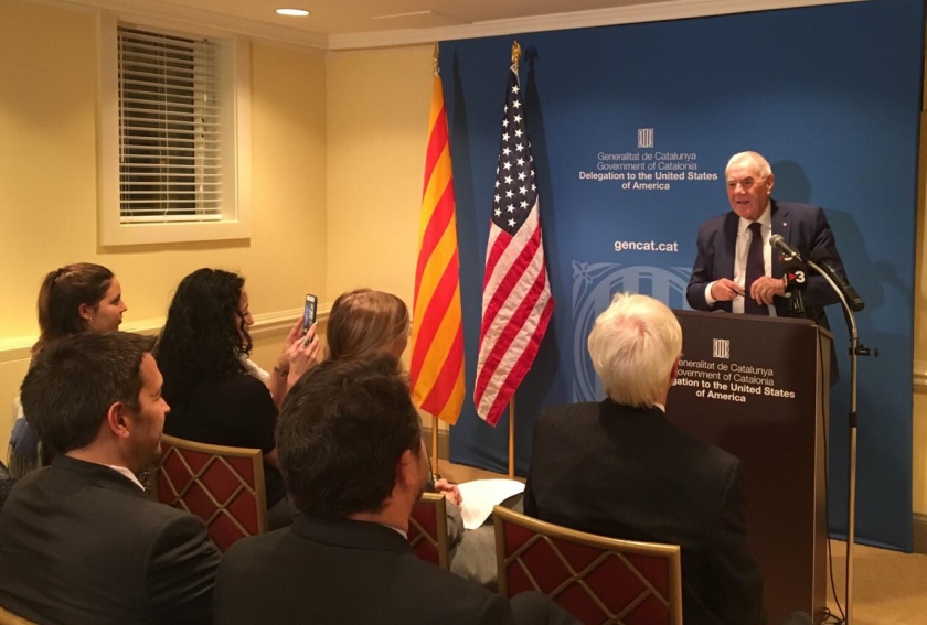  La setmana passada Ernest Maragall va viatjar als Estats Units per obrir una delegació de la Generalitat a Washington / ACN 