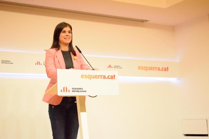 La portaveu nacional d'Esquerra Republicana, Marta Vilalta 
