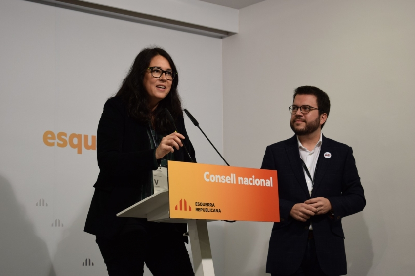  La número 2 d'Esquerra Republicana a les europees, Diana Riba, intervé al Consell Nacional 