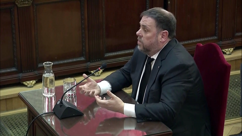  El president d'Esquerra Republicana, Oriol Junqueras, al Tribunal Suprem / ACN  