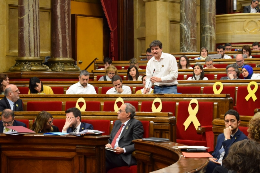   Sabrià: “A punt d’arrencar la campanya electoral, torna a fer-se present la repressió; però persistim perquè a les urnes és on ens fem forts”  