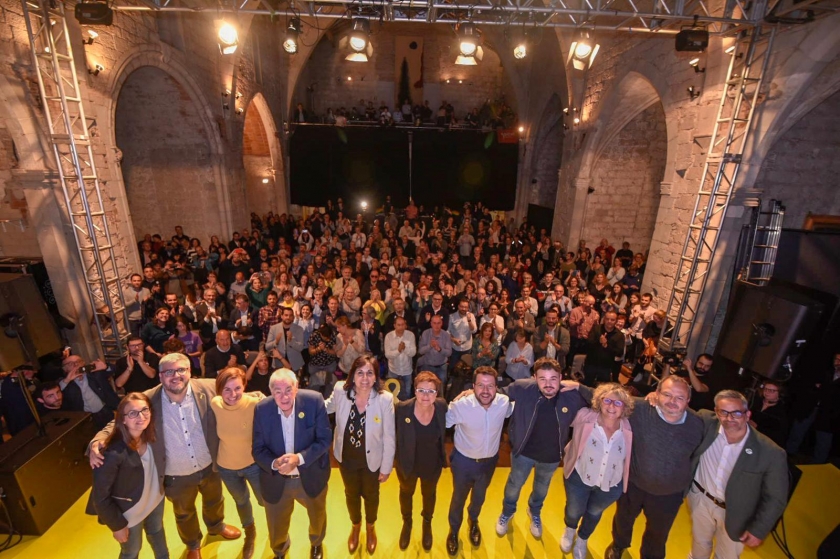   Aragonès: “Acumulem els vots a ERC perquè l’independentisme quedi primer el 28A, hem d’omplir les urnes fins al darrer minut!”  