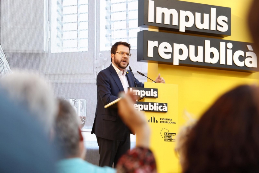   Aragonès: 'Si no volen Junqueras al debat de TV3, se'l trobaran al Congrés, al Parlament Europeu i la Comissió Europea!'  