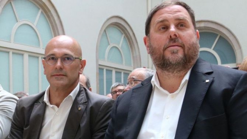   Junqueras i Romeva: 'Demà tindrem l'oportunitat de mirar a la cara a qui ens vol tancats a la presó'  