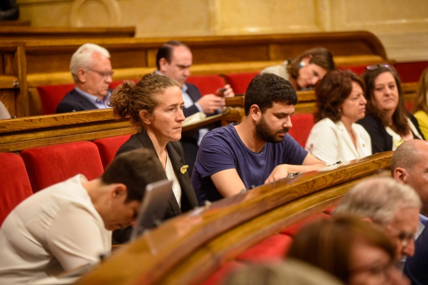   Núria Picas i Jose Rodríguez, els nous diputats d'Esquerra Republicana al Parlament de Catalunya  