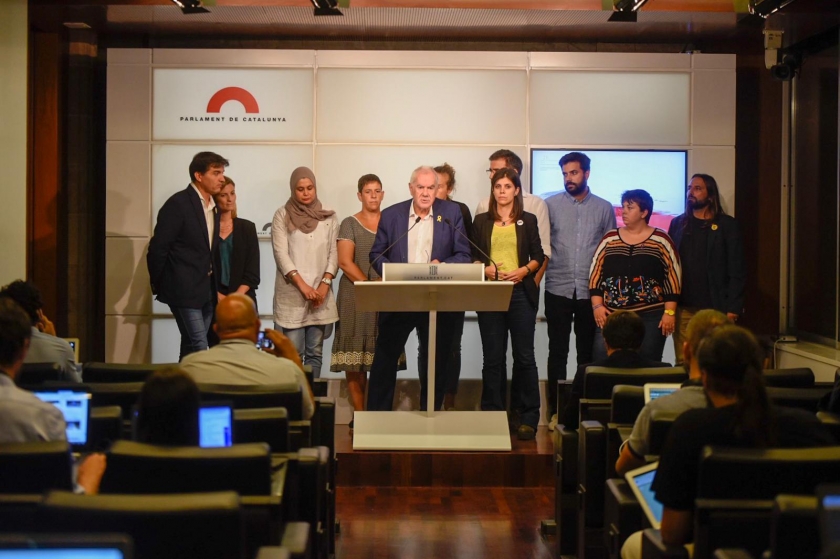   Sabrià: 'Entrem en una fase en la causa general contra l'independentisme; ens hi tornaran a trobar drets, serens i pacífics per fer-hi front'  