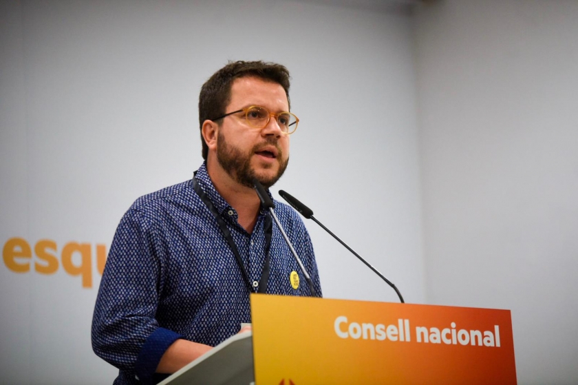   Aragonès apel·la respondre a la sentència “seguint avançant, creant àmplies majories i enfortint les institucions i la societat civil amb manifestacions cíviques i pacífiques”  