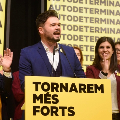 Rufián: 'A Catalunya aquest 10N l’independentisme i el republicanisme catalans han sentenciat com mai'