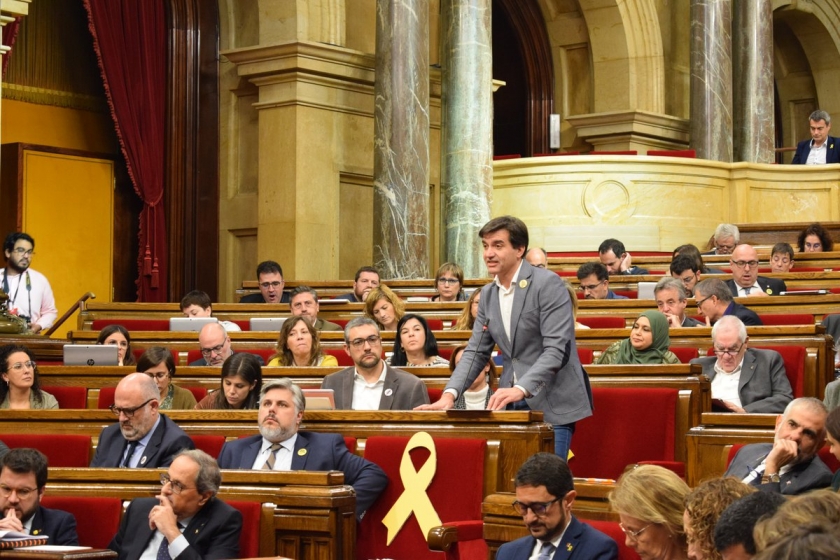  Sergi Sabrià intervé al Parlament de Catalunya 