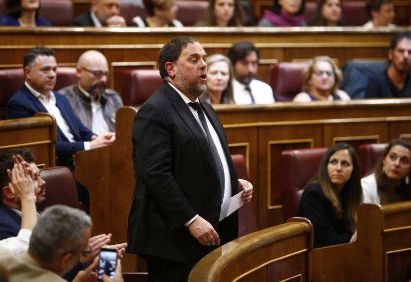  Oriol Junqueras a la constitució del Congrés dels Diputats / ACN 