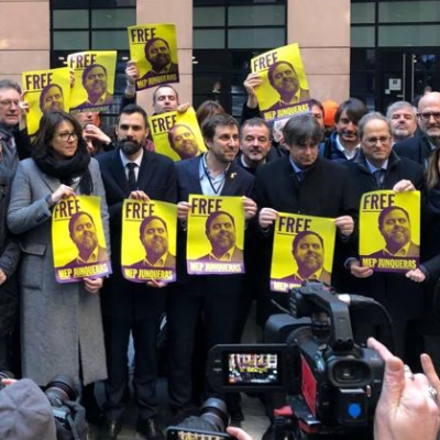 Esquerra Republicana dona suport als eurodiputats Puigdemont i Comín i reclama justícia per a Junqueras: 'Tenim la raó'