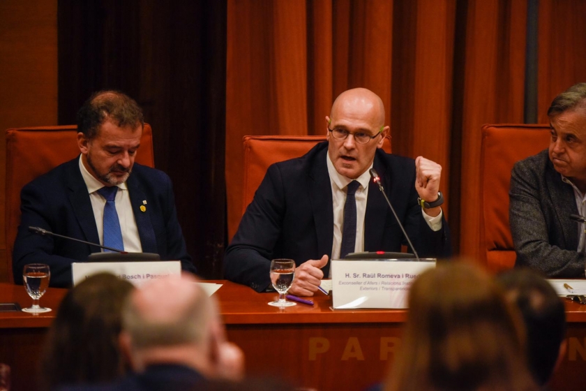  Romeva a la Comissió del 155 / Marc Puig 