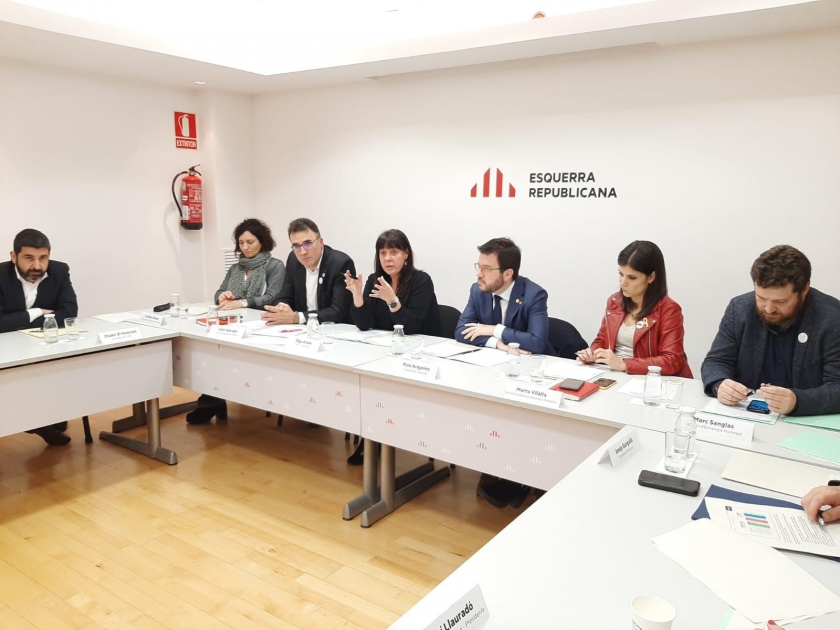   Dotar el món local d'una major autonomia i un millor finançament, prioritats d’Esquerra Republicana per al món local  