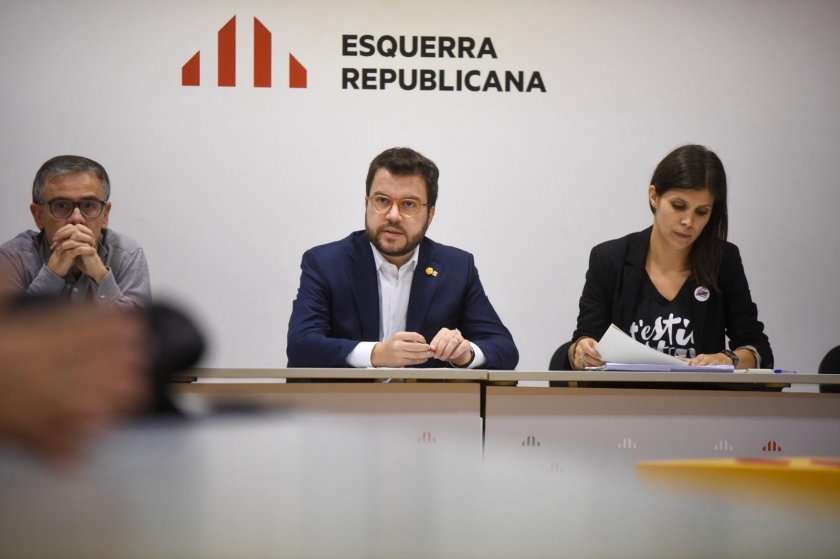  Pere Aragonès, Marta Vilalta i Josep Maria Jové són alguns dels integrants del grup de treball / Marc Puig 