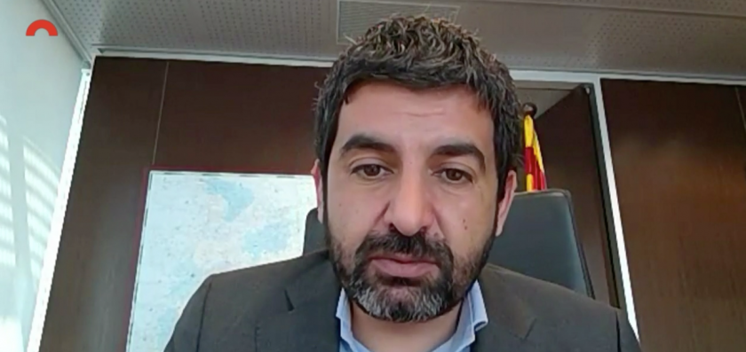  El Homrani, en compareixença telemàtica al Parlament 