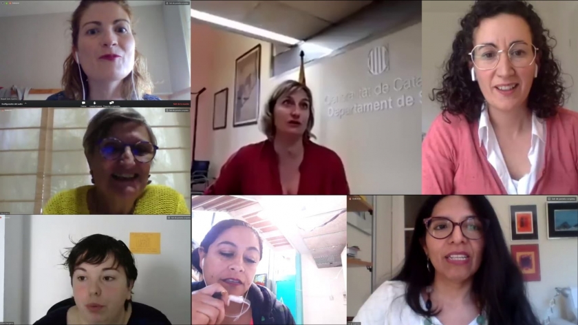   500 militants d'Esquerra participen per videoconferència en la IV Convenció de dones del partit  