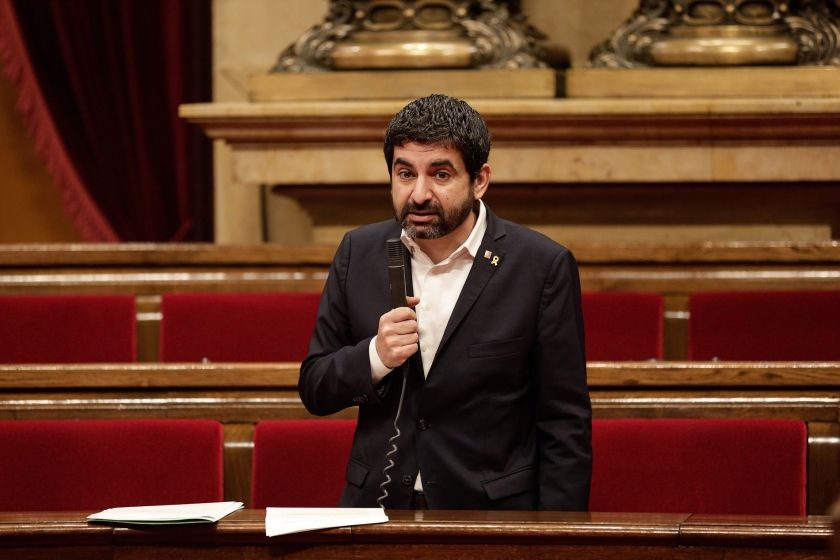  Chakir El Homrani al Ple del Parlament / ACN 