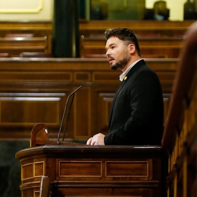 Rufián exigeix a Sánchez que compleixi: “hi ha 700.000 persones que no estan cobrant els ERTOs'