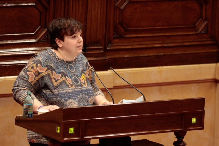 La diputada d'Esquerra Republicana Gemma Espigares / Parlament de Catalunya (Job Vermeulen)