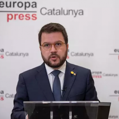 Aragonès avisa al govern PSOE-Podemos: “La mesa de diàleg s’ha de reactivar, sense excuses, abans d’un mes”