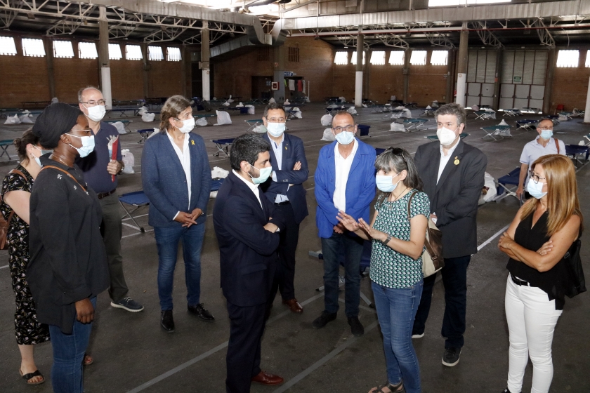   Treball, Afers Socials i Famílies destina 428.000 euros a l’allotjament de temporers i persones sense llar a la ciutat de Lleida i la comarca del Segrià  