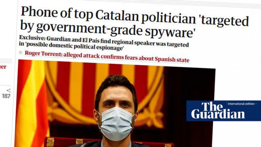   Diana Riba denuncia l’espionatge polític a Roger Torrent davant la Comissió Europea  