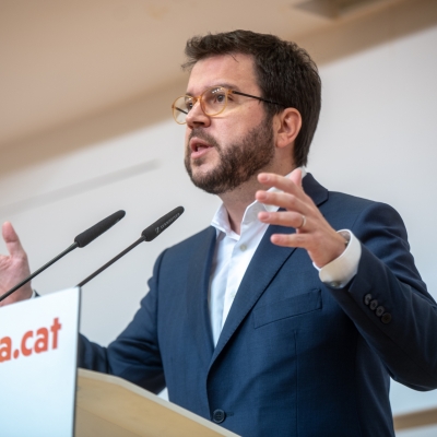 Aragonès: 'El nostre compromís amb la República Catalana és ferm, i ho aconseguirem'