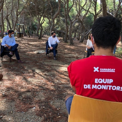 Aragonès i El Homrani valoren amb bona nota el lleure d'aquest estiu: 'És un èxit de país en temps de pandèmia'