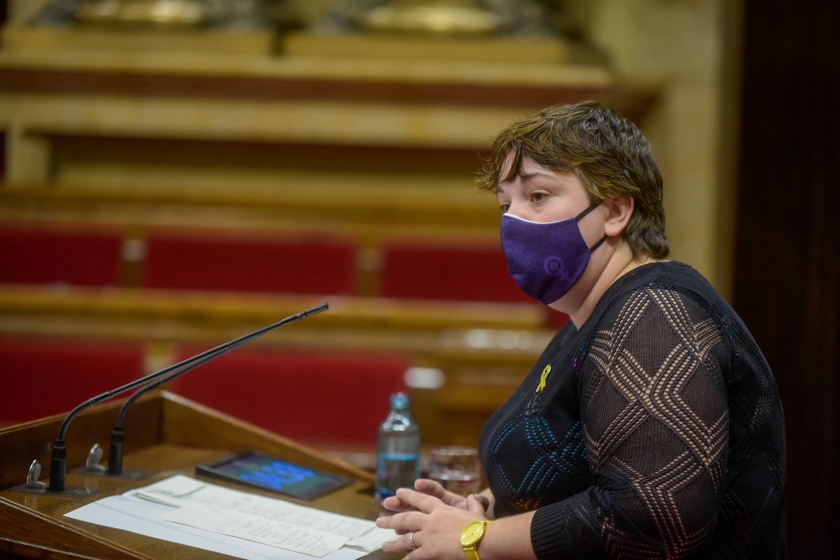  Gemma Espigares, al Parlament / Marc Puig 