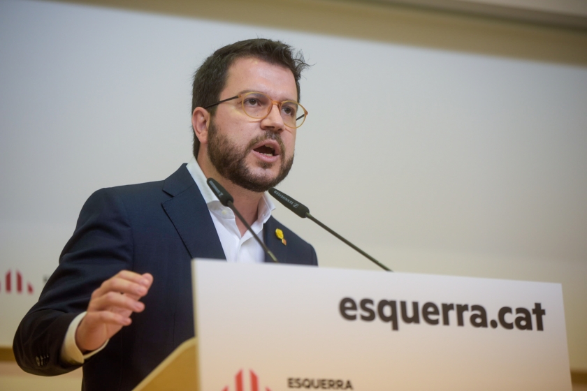  Pere Aragonès al Consell Nacional d'Esquerra Republicana del passat 7 de novembre / Marc Puig 