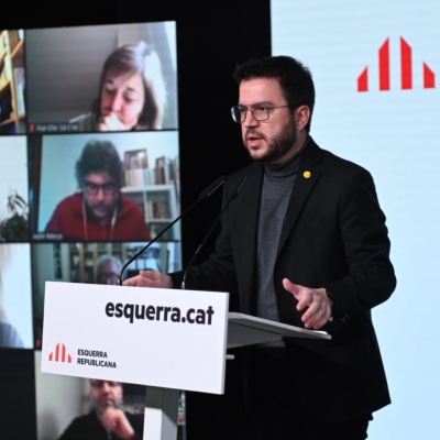 Aragonès reivindica l'escola i demana preservar-la com una eina social també en pandèmia: 'Són segures; dilluns hi tornem'