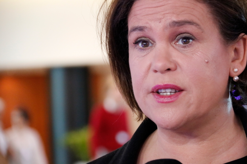  La presidenta del Sinn Féin, Mary Lou McDonald / ACN 
