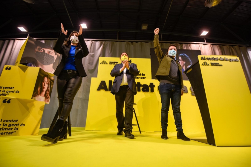  Aragonès fa una crida a tenyir les urnes de groc republicà per evitar 'pagar la penyora' de l'extrema dreta a la Generalitat 