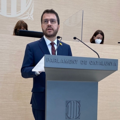 Les 10 millors frases del discurs d'investidura de Pere Aragonès