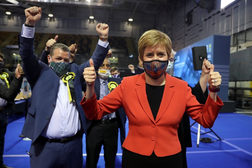  La primera ministra escocesa, Nicola Sturgeon / ACN 