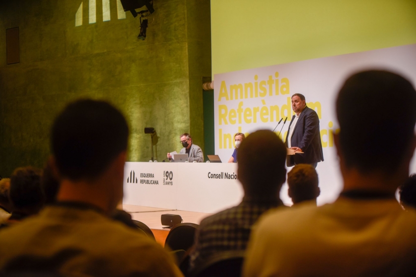   Junqueras: 'Més que mai, davant la repressió que patim, la independència és un deure'  