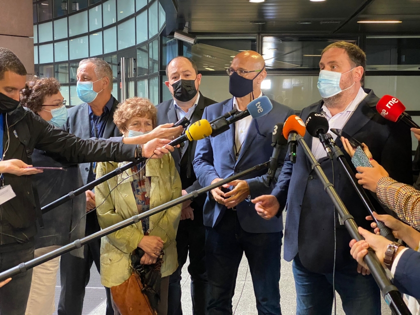   Els presos i preses polítiques tornen al Parlament Europeu a denunciar la repressió de l’Estat  