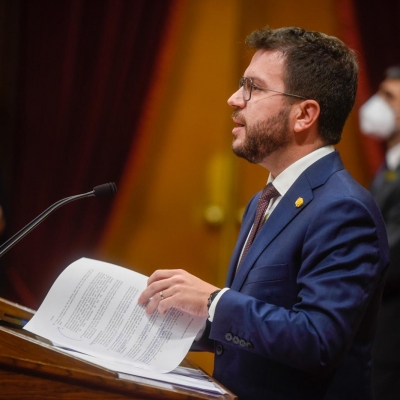 El discurs de Pere Aragonès al Debat de Política General, en 15 frases