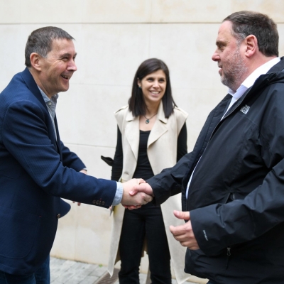 Junqueras sobre la trobada amb EH Bildu: “Les forces independentistes d'esquerres som l’avantguarda de la resistència al feixisme” 